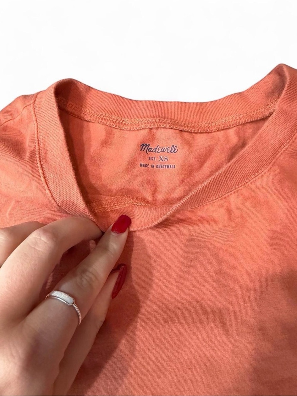 Madewell Basic Tee - Rust - Picture 4 of 4